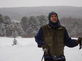 skiing photo